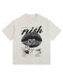 CLUBLIP Vintage-washed oversized T-shirt