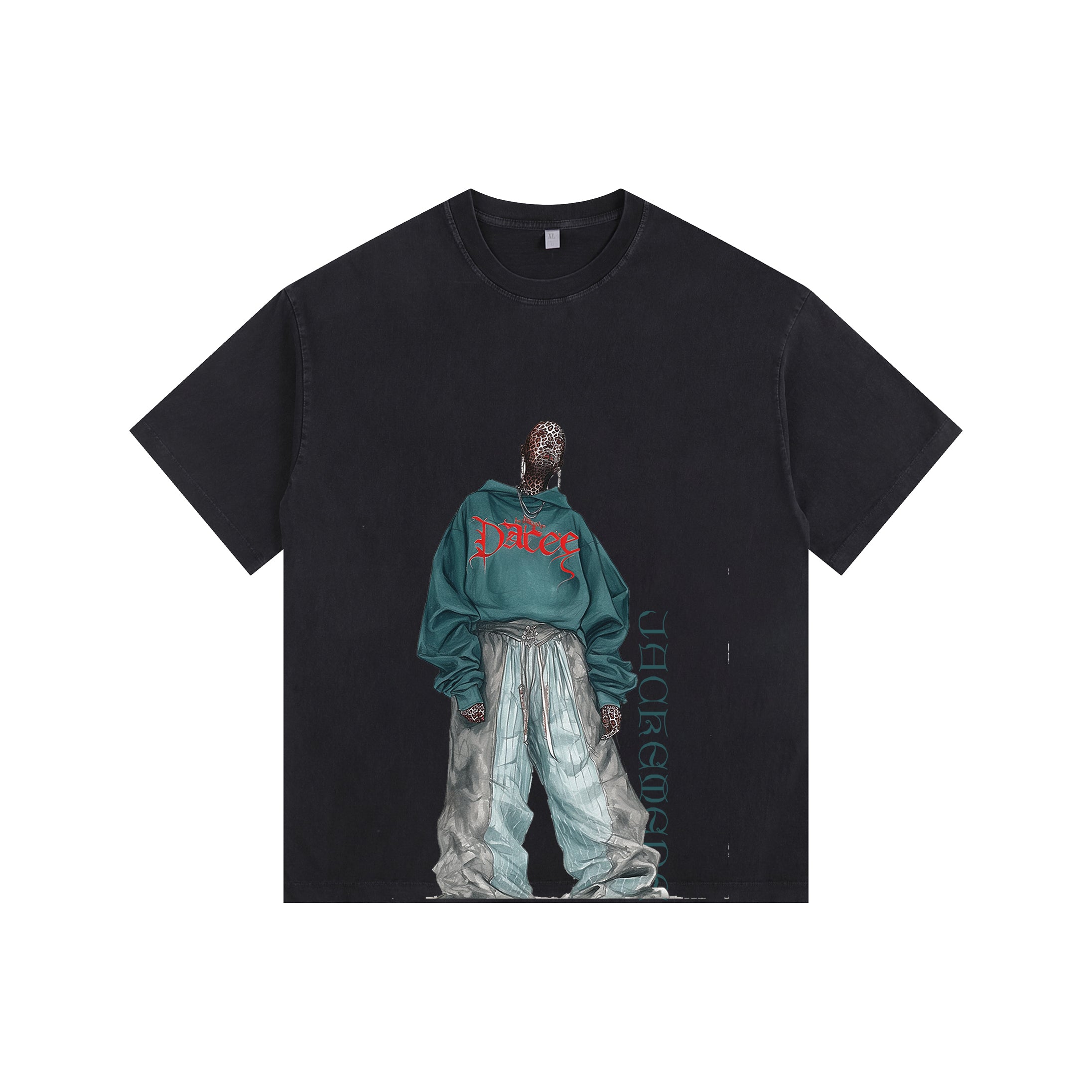 Spotted Muse Vintage-Washed Oversized Tee