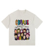 Vivid Crew Vintage-washed oversized tee