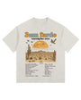 Western Vintage-washed oversized T-shirt