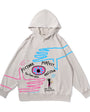 Eye Doodle Vintage-Washed  Hoodie – [The Recounted Cloth]