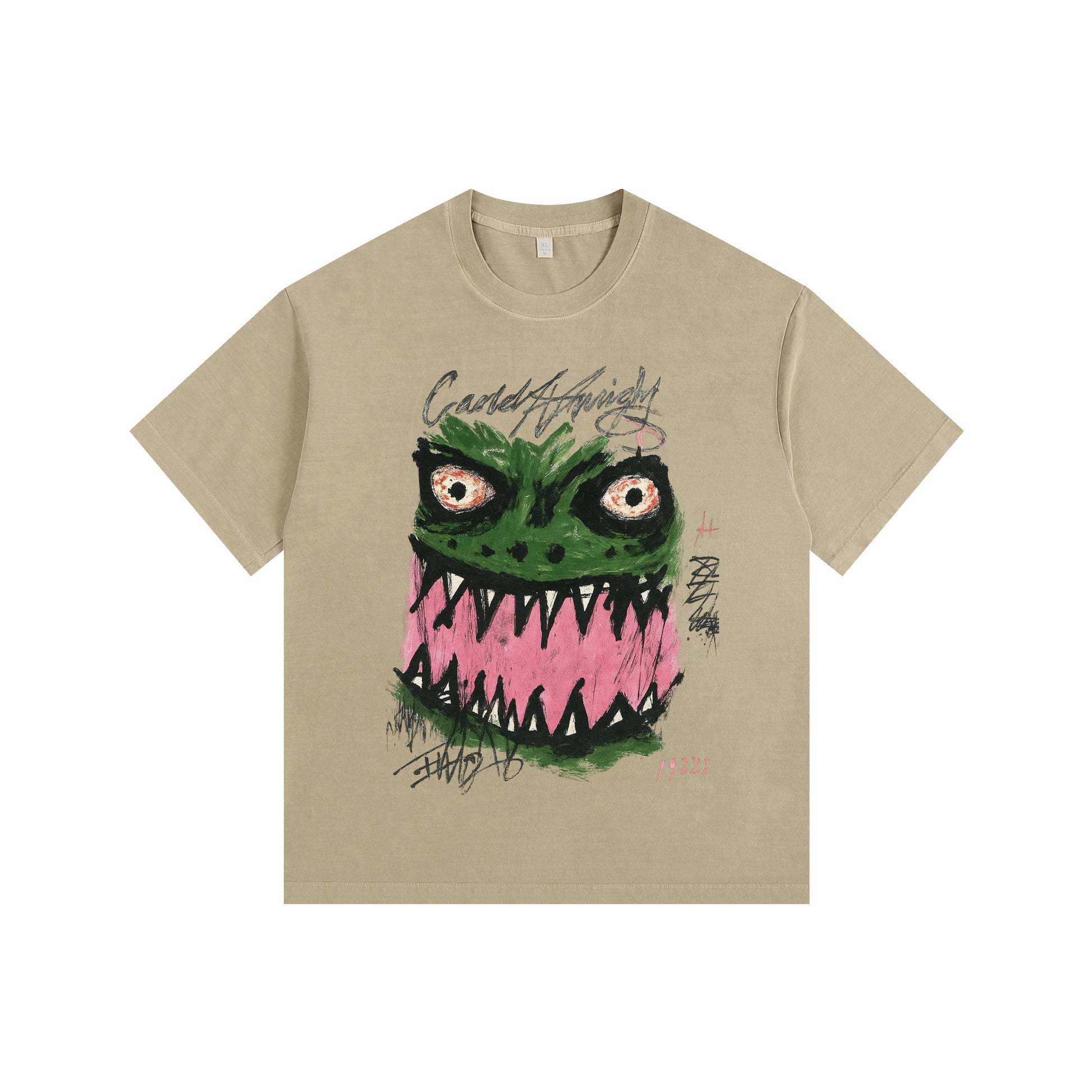 Ribbit & Fang Vintage-washed oversized T-shirt