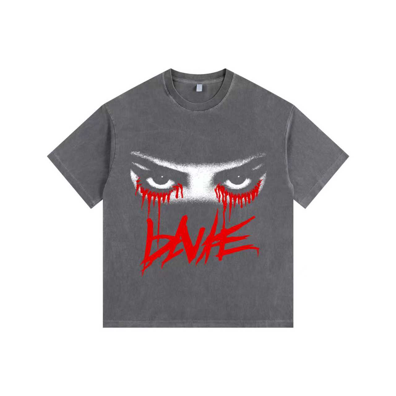 Glare Vintage-washed oversized T-shirt - [The Recounted Cloth]