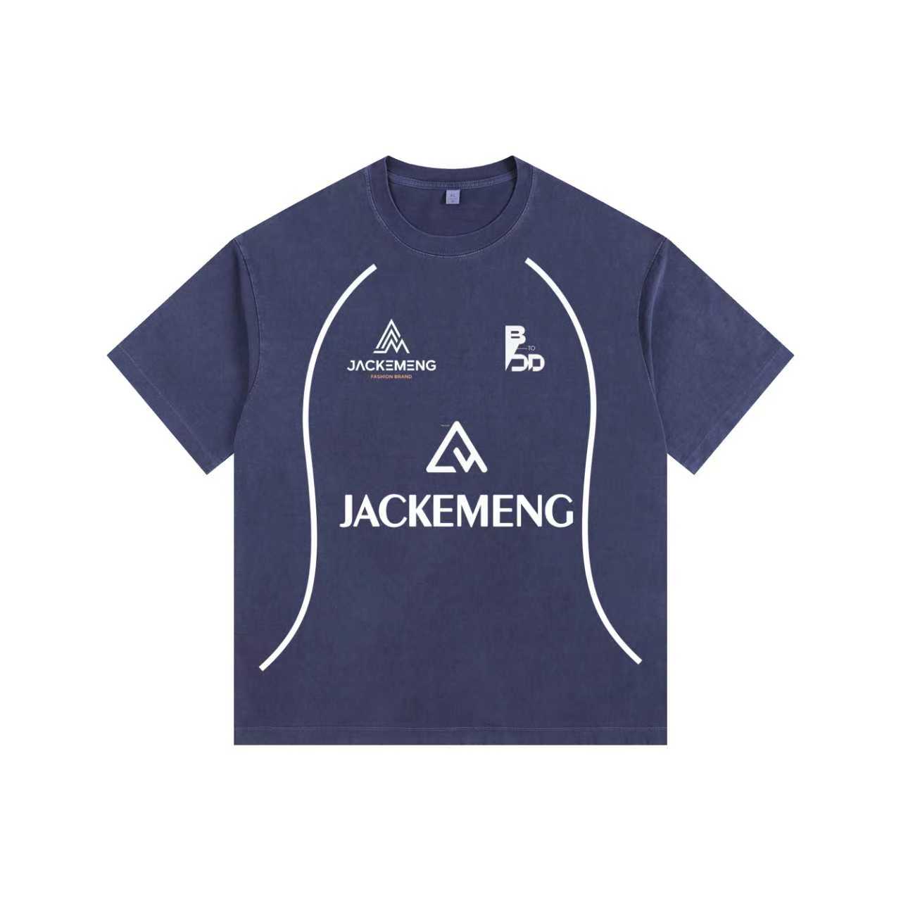 Racing suit Loose washed vintage T-shirt