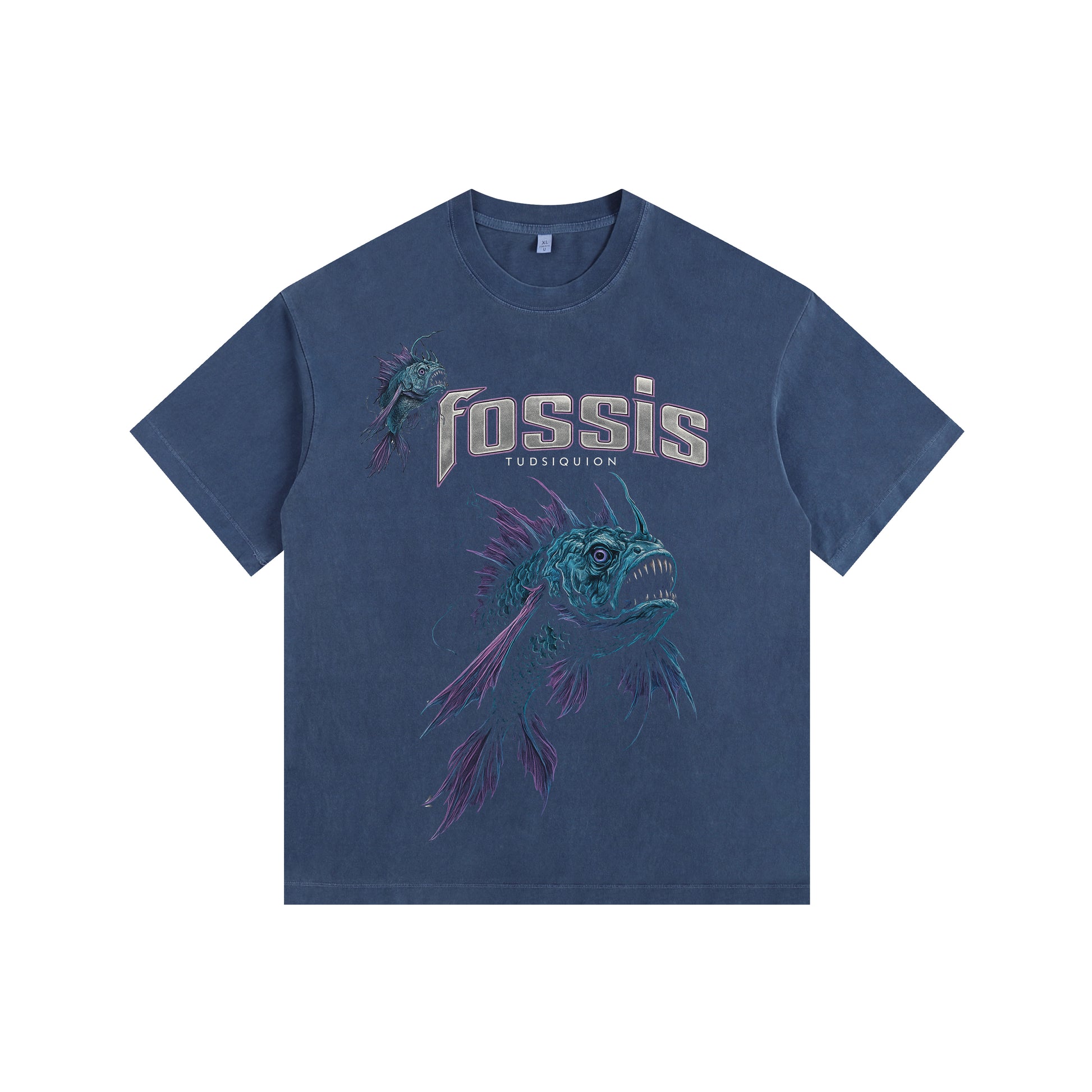 Fossis Vintage-Washed Oversized T-shirt