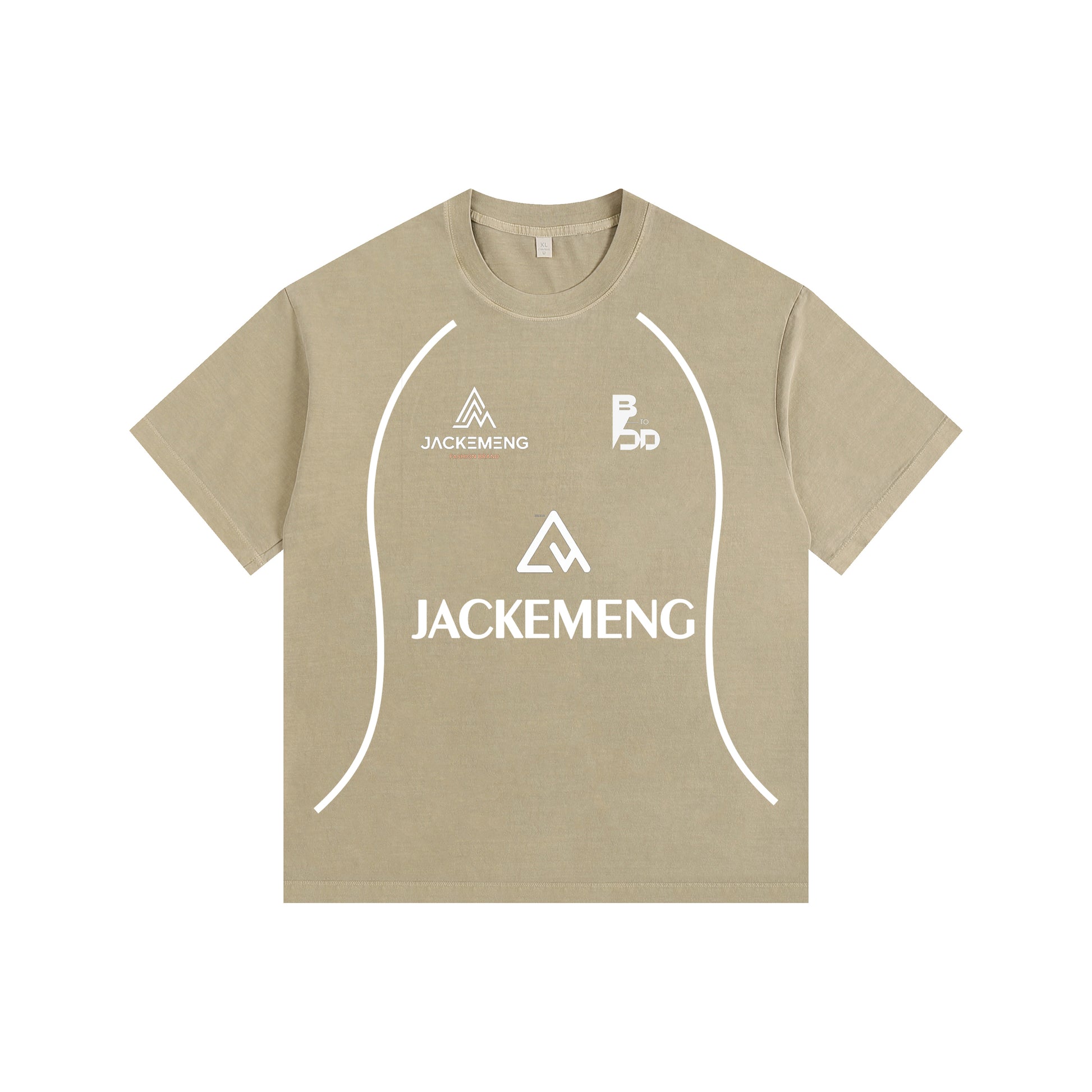 Racing suit Loose washed vintage T-shirt