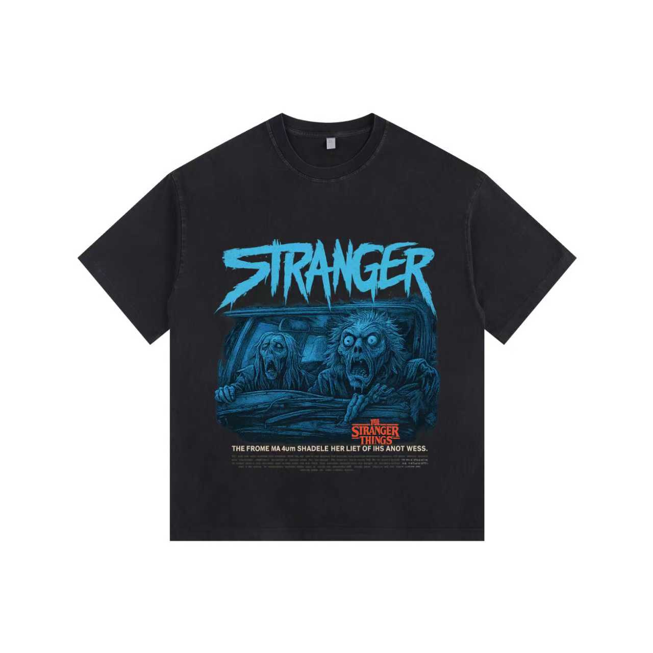 Old Ghost Driving Vintage-washed oversized T-shirt