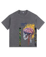 Blaze Skull Vintage-washed oversized T-shirt