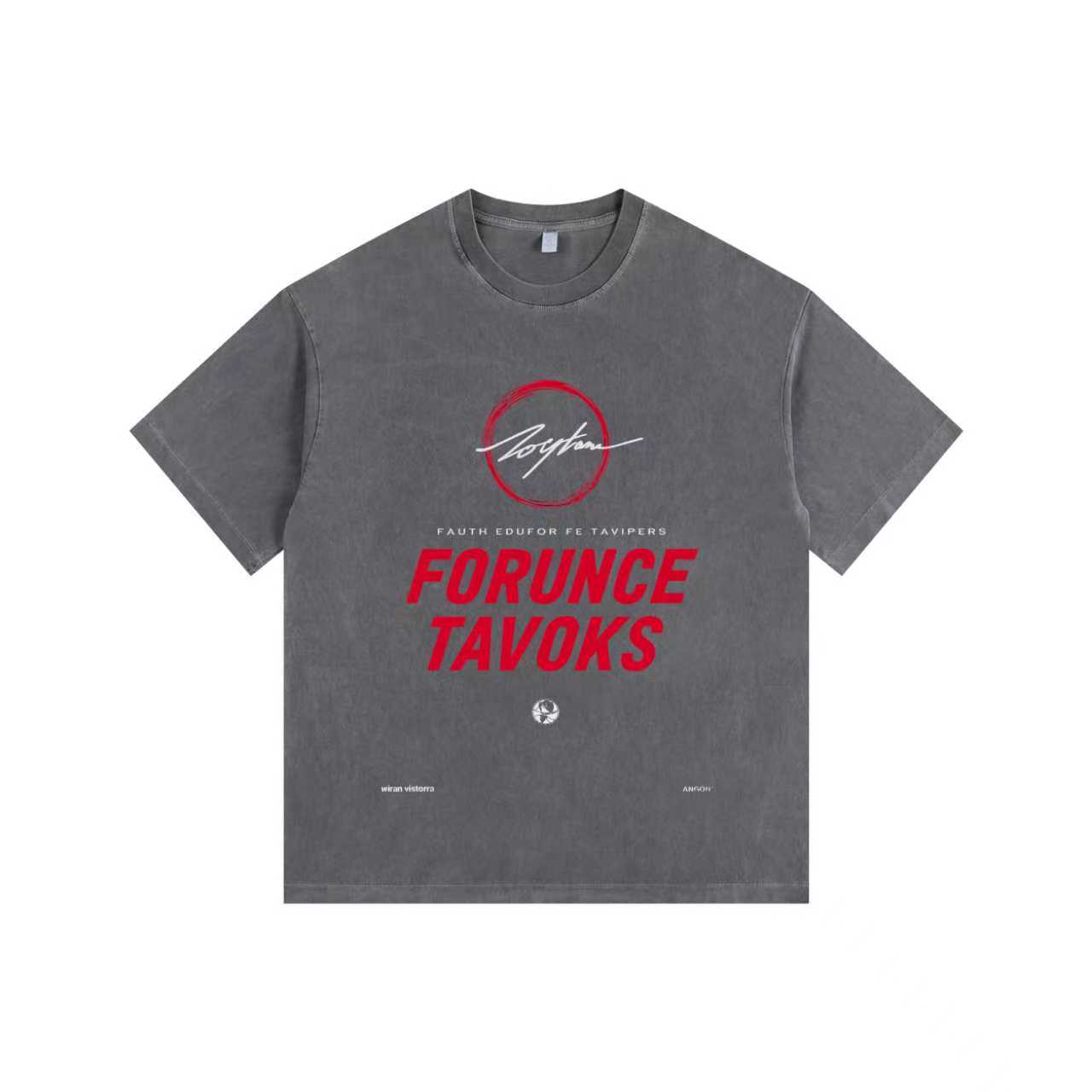 Technology Vintage-washed oversized T-shirt