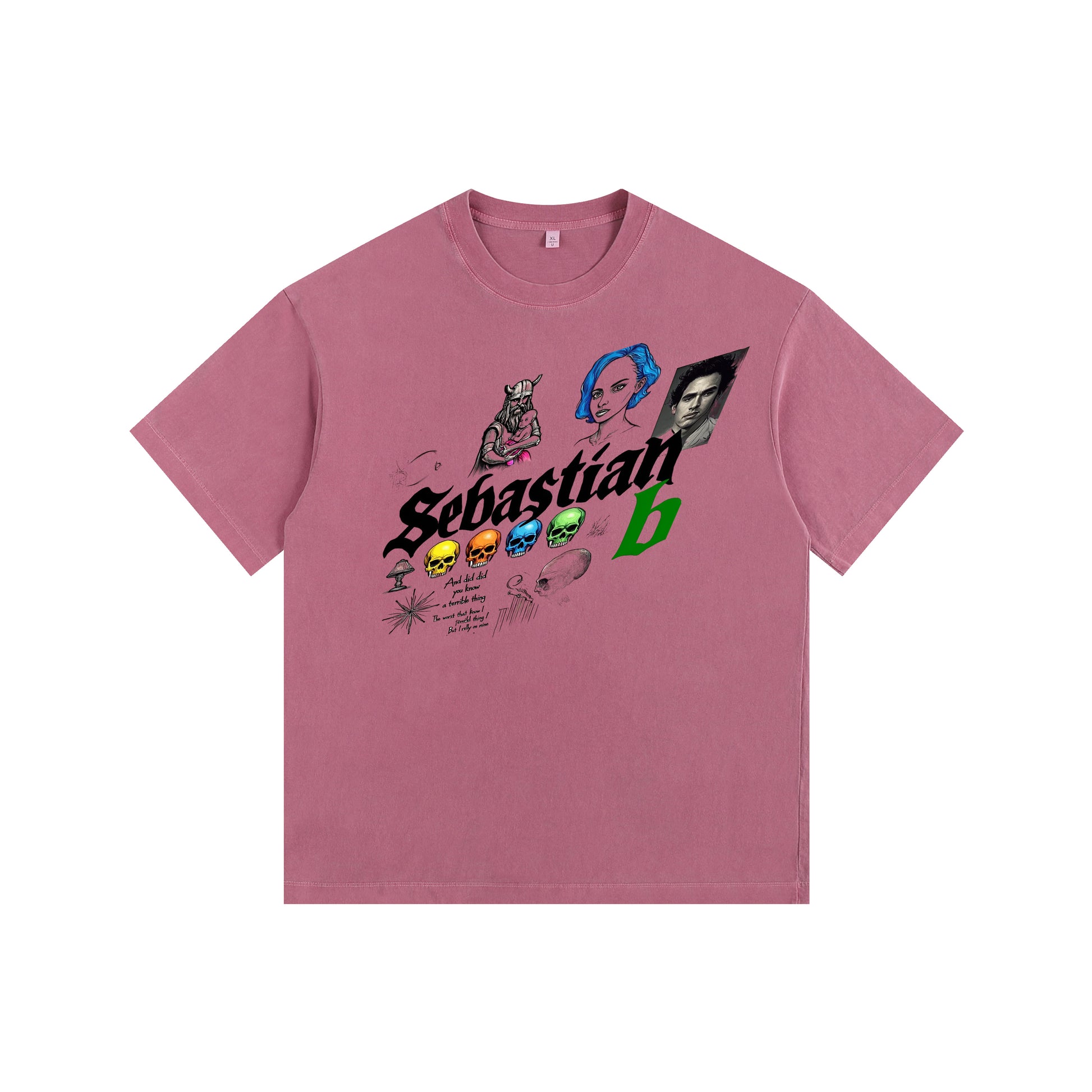 Sebastian Vintage-washed oversized T-shirt