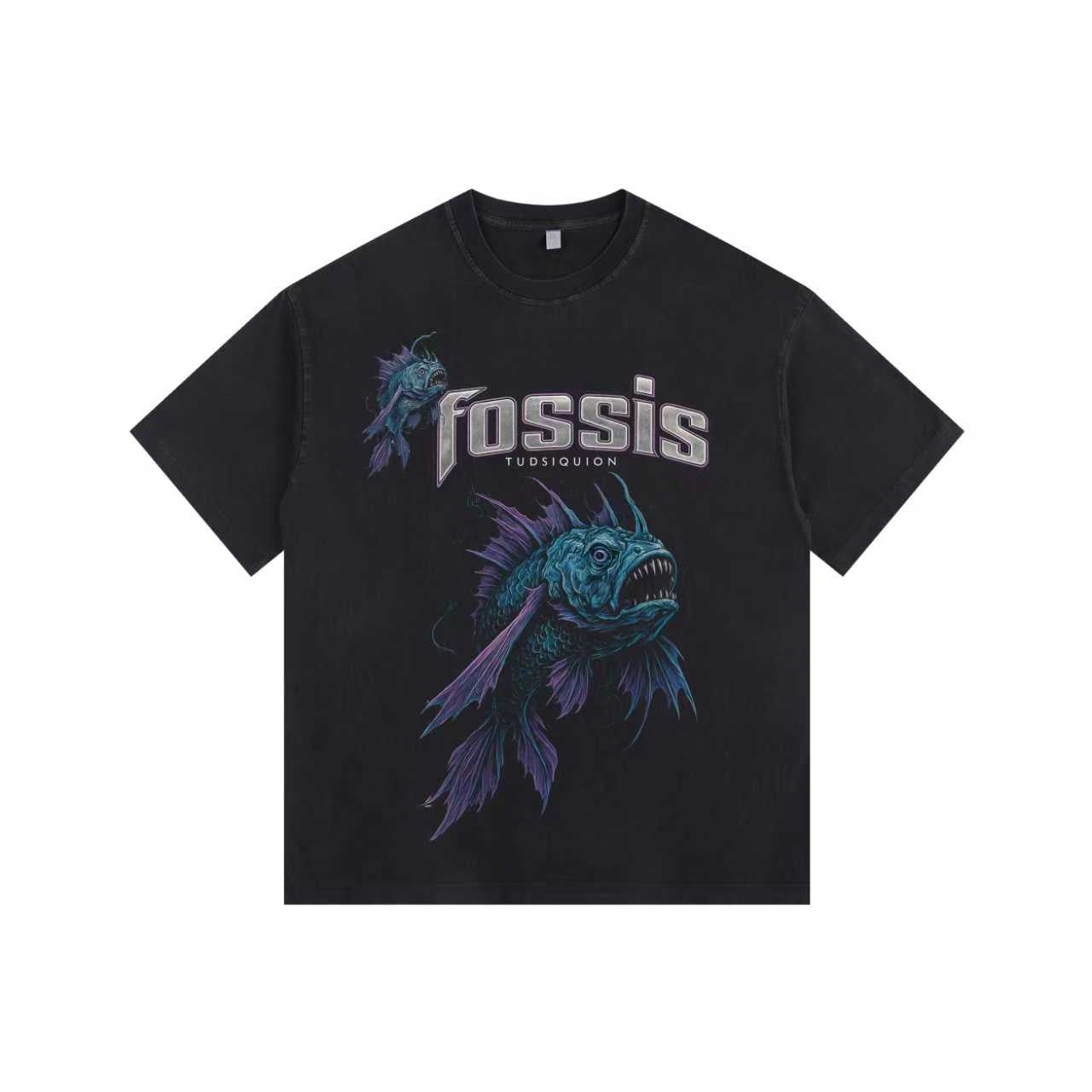 Fossis Vintage-Washed Oversized T-shirt