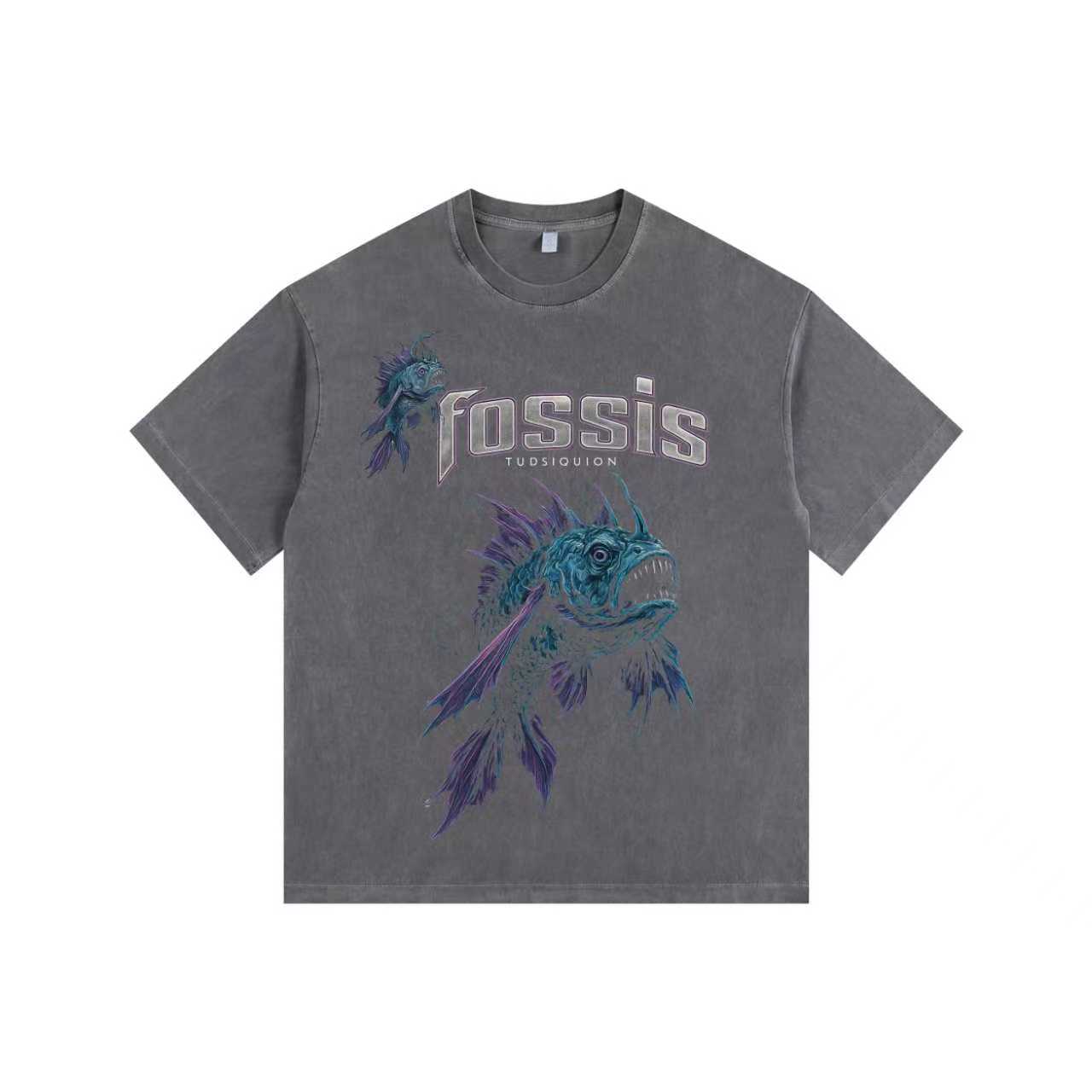 Fossis Vintage-Washed Oversized T-shirt