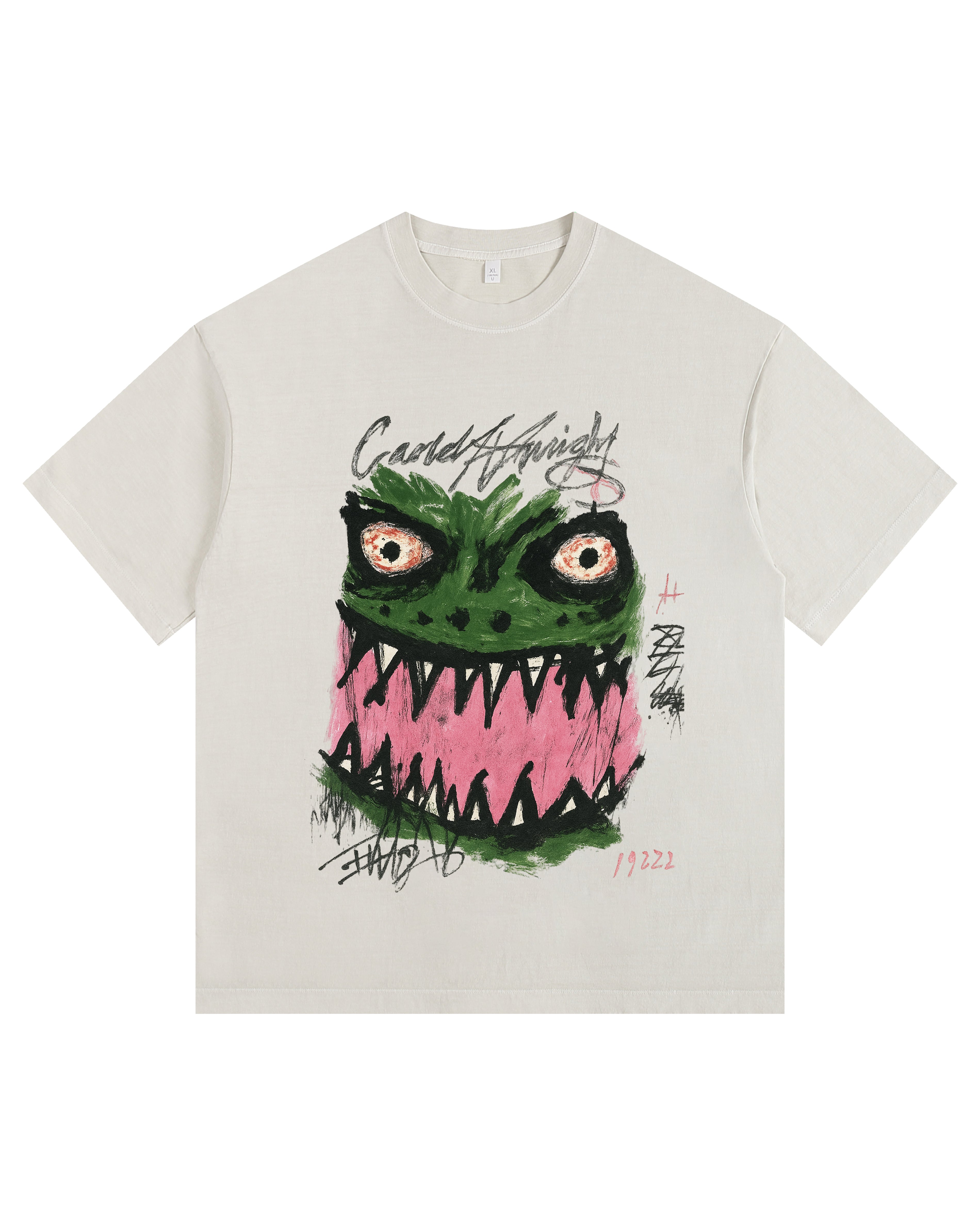 Ribbit & Fang Vintage-washed oversized T-shirt
