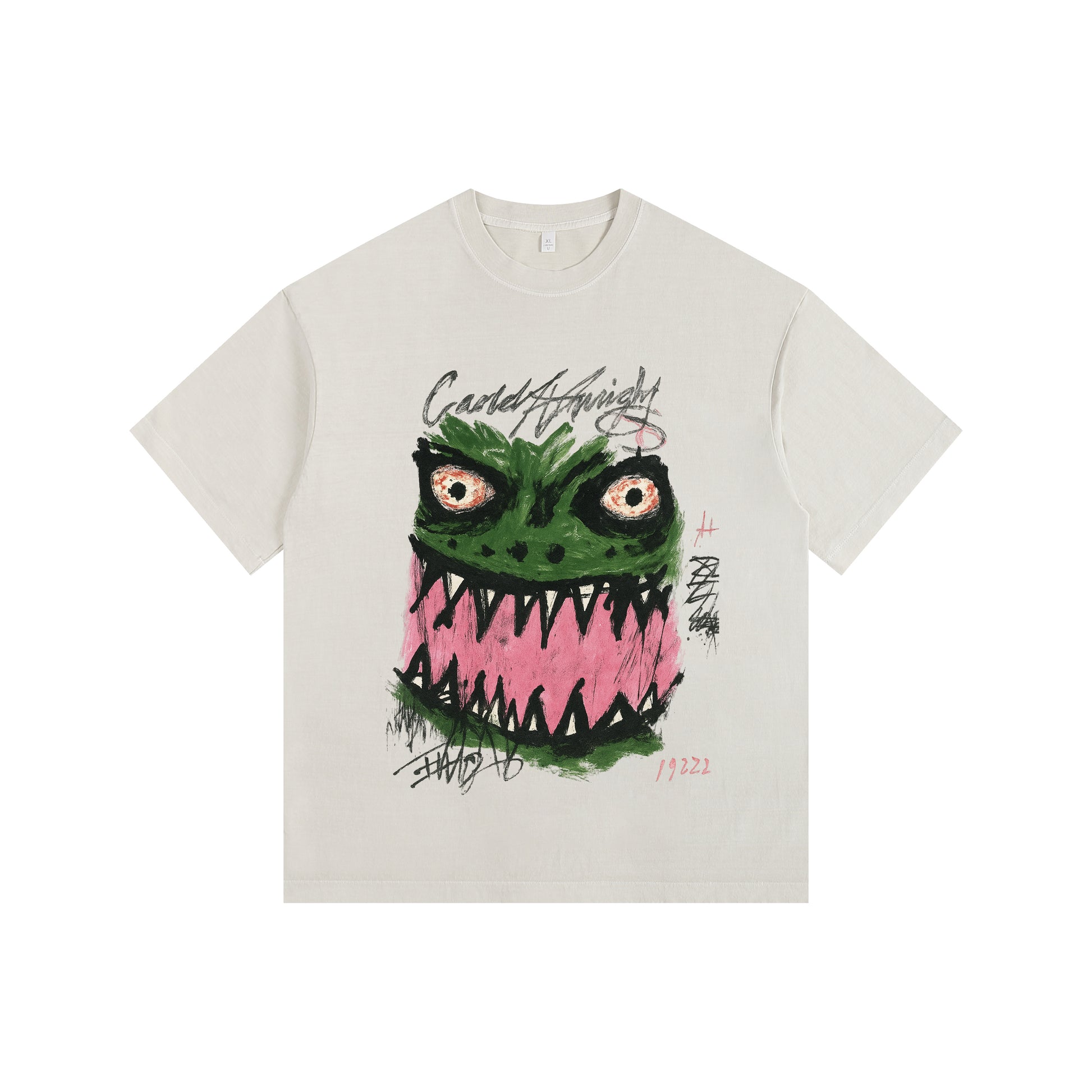 Ribbit & Fang Vintage-washed oversized T-shirt
