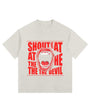 CLUBLIP Vintage-washed oversized T-shirt