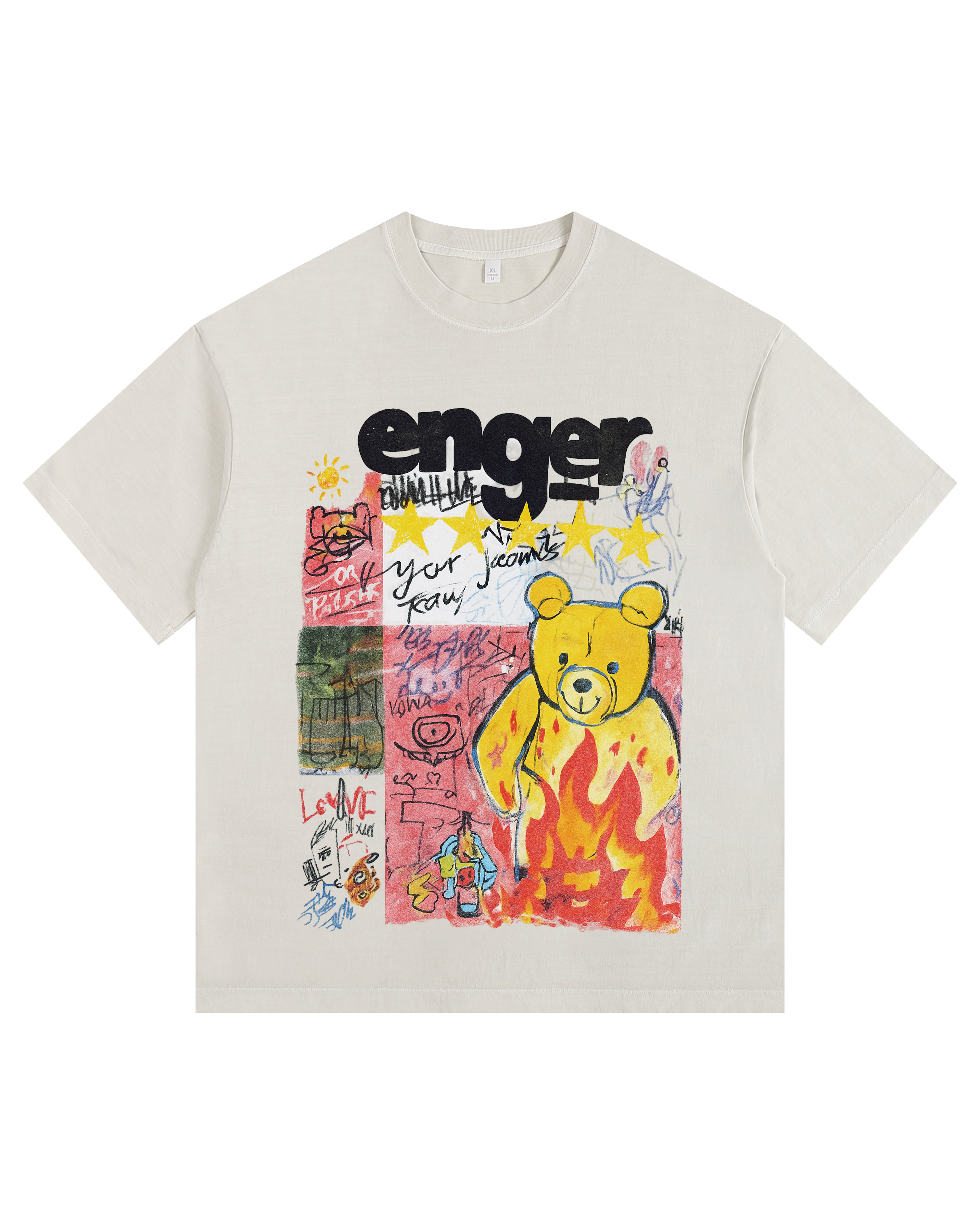 BlazeBear Vintage-washed oversized T-shirt