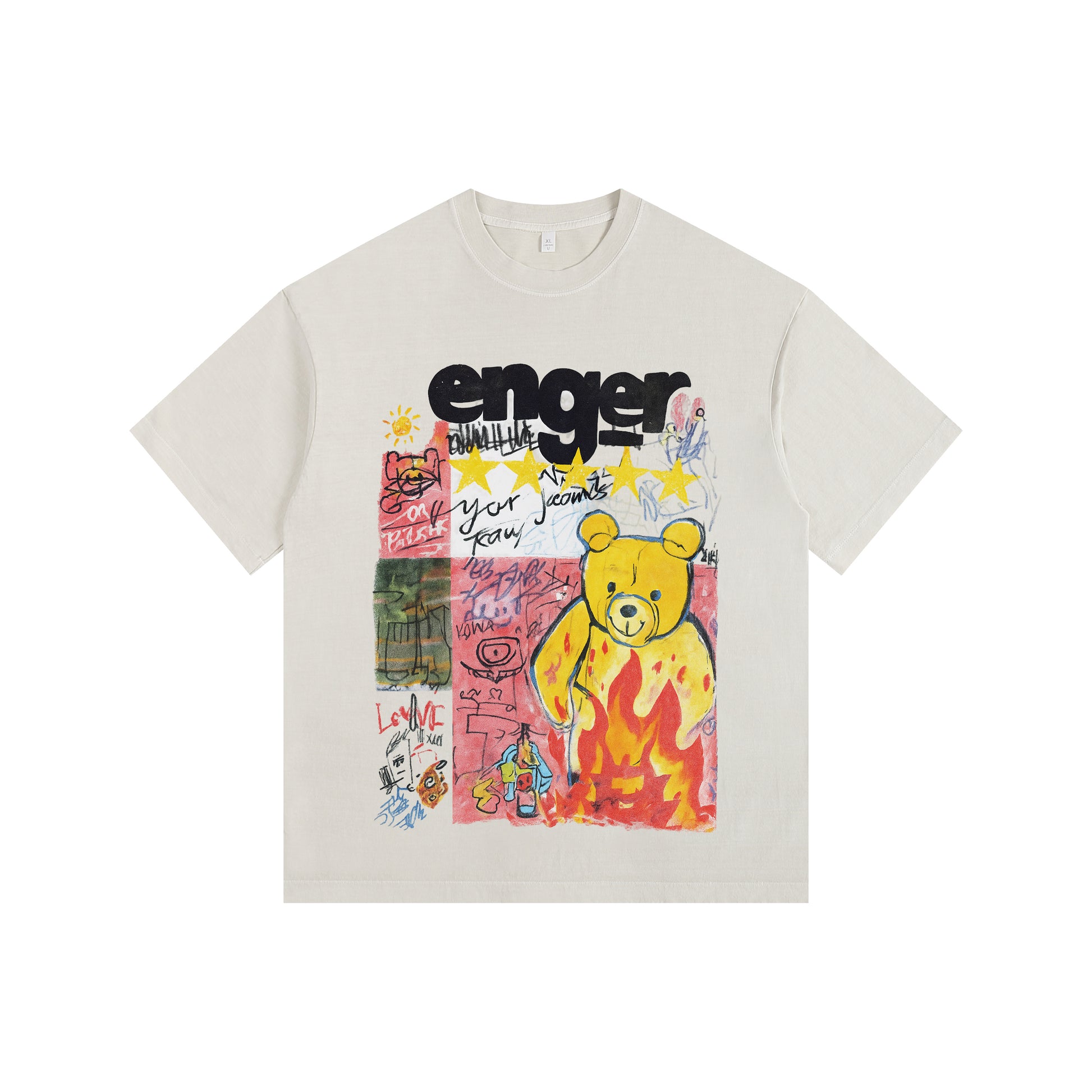 BlazeBear Vintage-washed oversized T-shirt