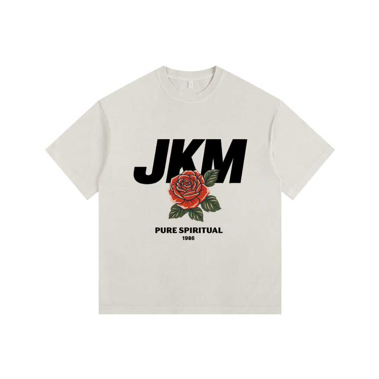 JKM Rose Vintage-washed oversized T-shirt