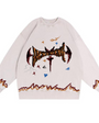 Demon JACKEMENG Washed Oversized Sweatshirt – [The Recounted Cloth]