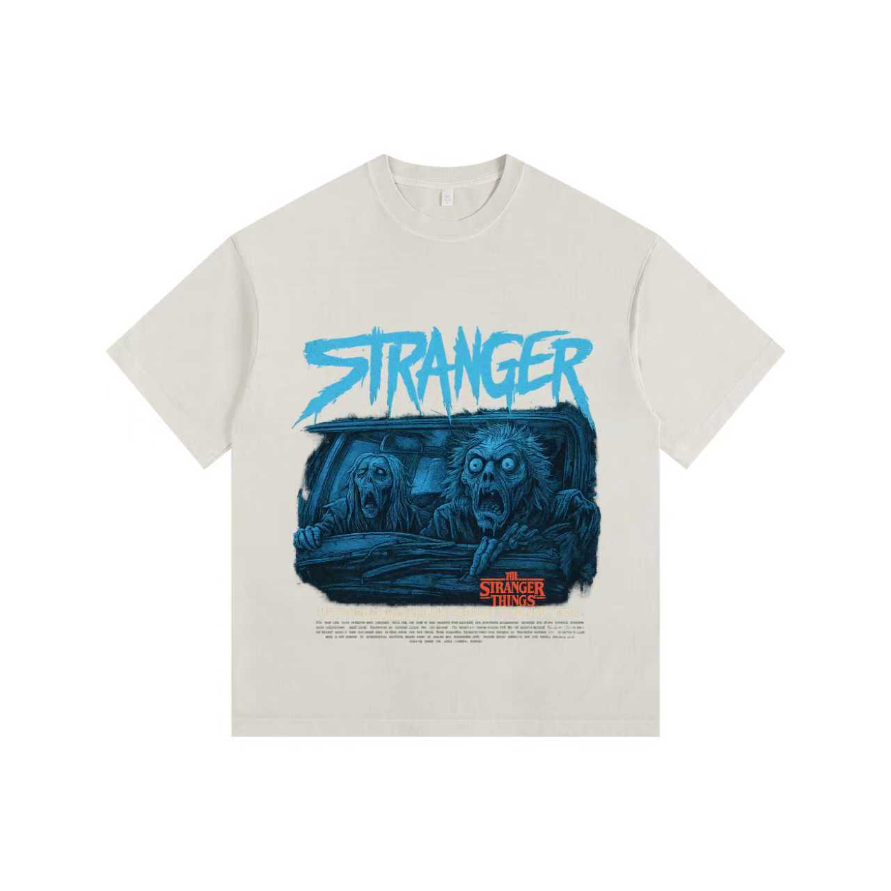 Old Ghost Driving Vintage-washed oversized T-shirt