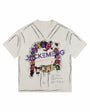 Vivid Crew Vintage-washed oversized T-shirt-[The Recounted Cloth]
