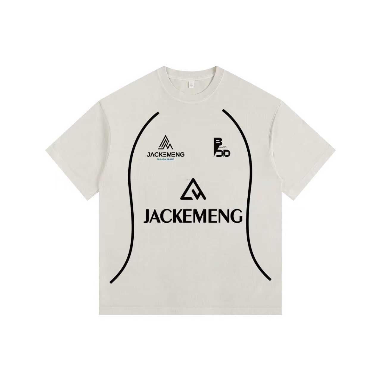 Racing suit Loose washed vintage T-shirt