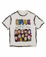 Vivid Crew  Vintage-washed oversized T-shirt-[The Recounted Cloth]