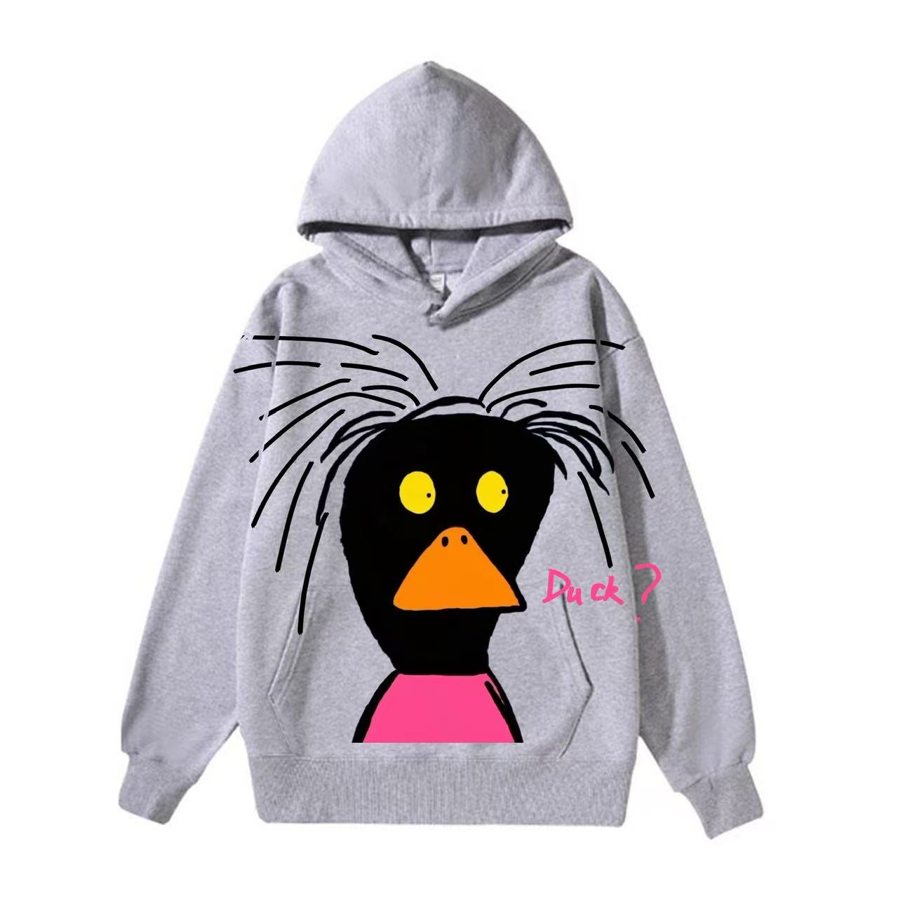 Bizarre Cartoon Vintage-Washed  Hoodie - [The Recounted Cloth]
