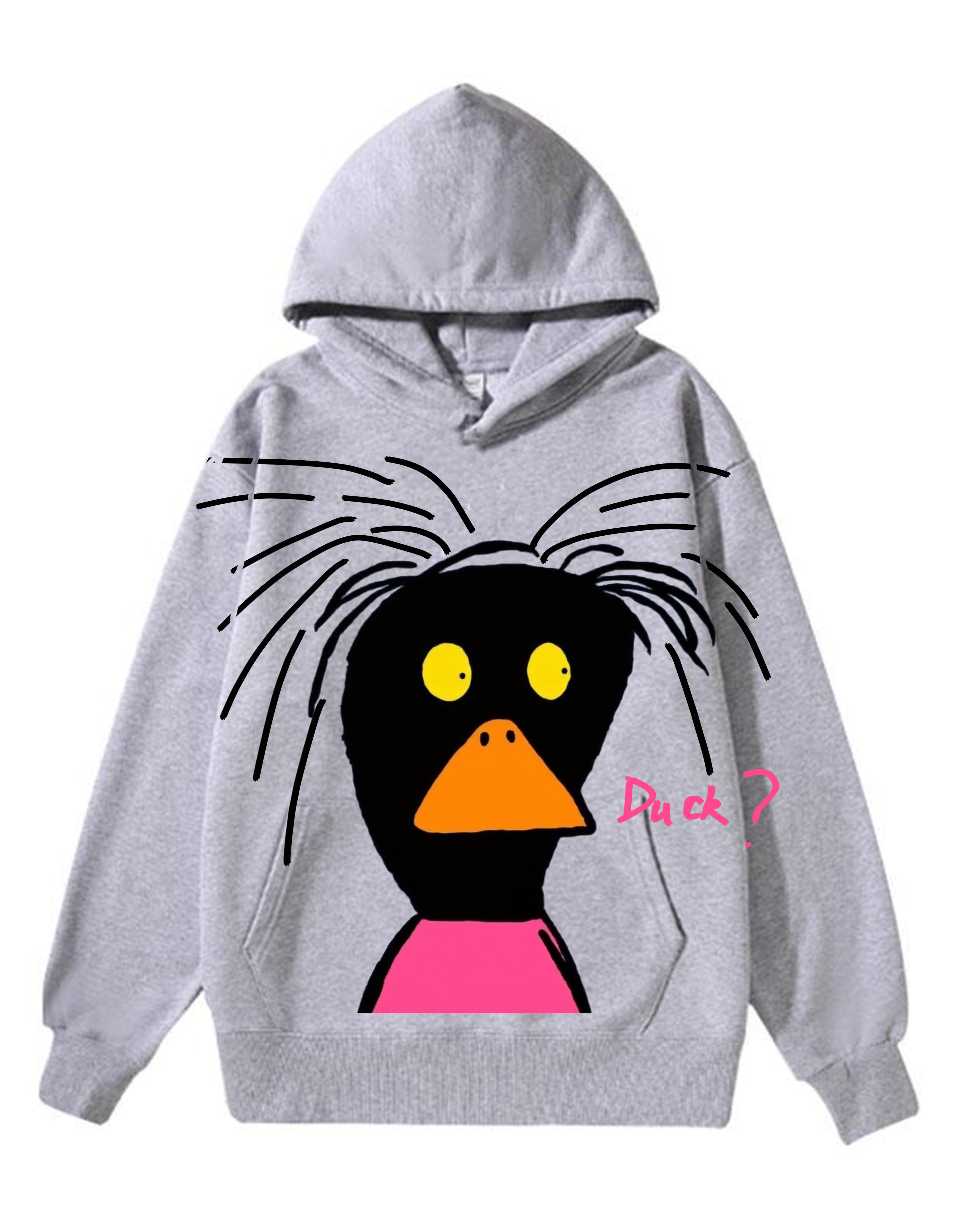 Bizarre Cartoon Vintage-Washed  Hoodie - [The Recounted Cloth]