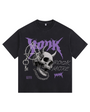 Demon Skull Vintage-washed oversized T-shirt