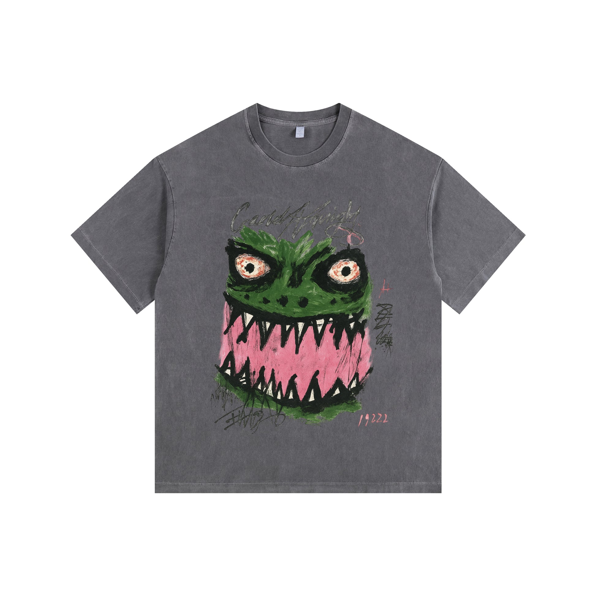 Ribbit & Fang Vintage-washed oversized T-shirt