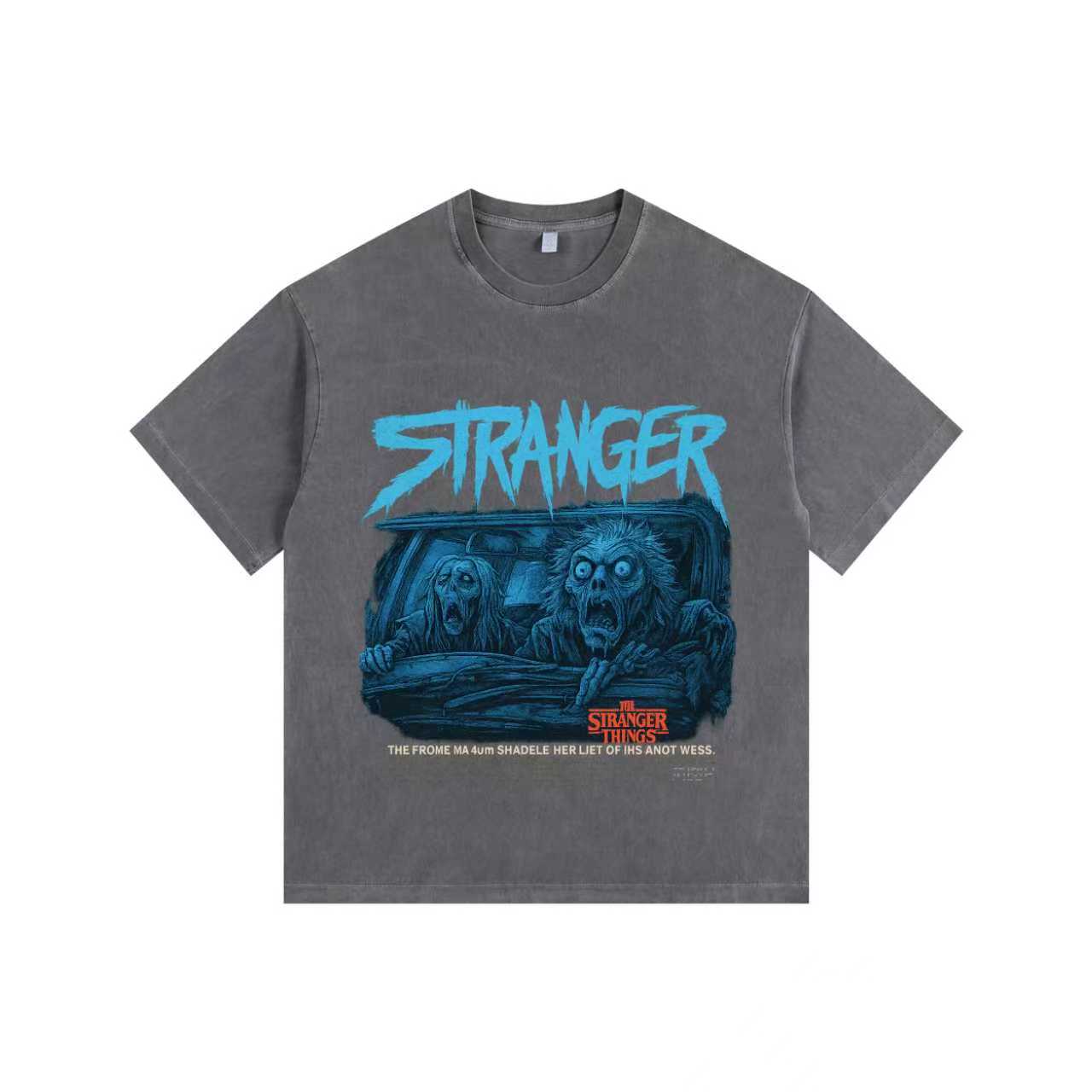 Old Ghost Driving Vintage-washed oversized T-shirt