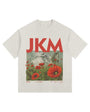 Meadow Bloom Vintage-washed oversized T-shirt
