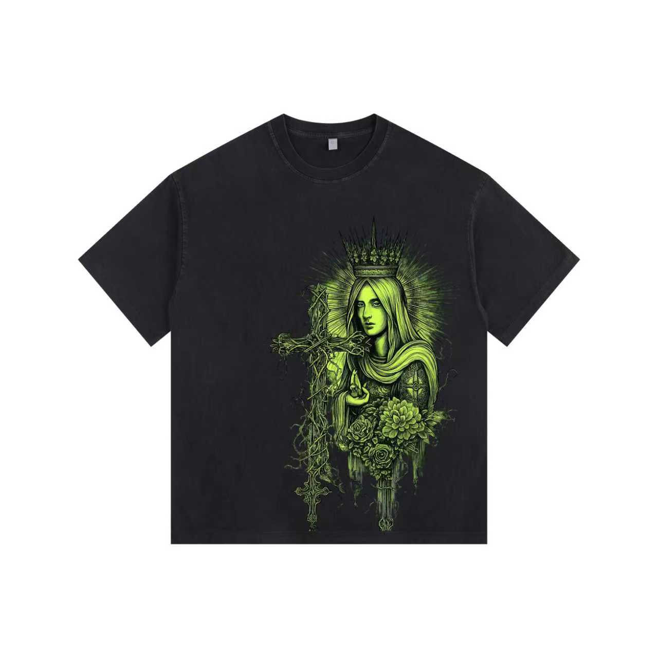 Thorn Emperor Vintage-washed oversized T-shirt