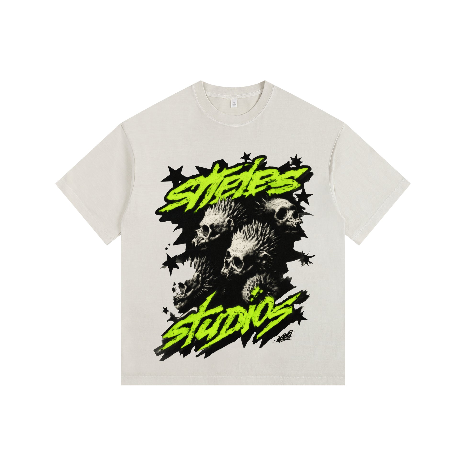 Troublemaker Vintage-Washed Oversized T-shirt