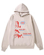 No Fishing in the Toilet Bowl ! Vintage-Washed  Hoodie