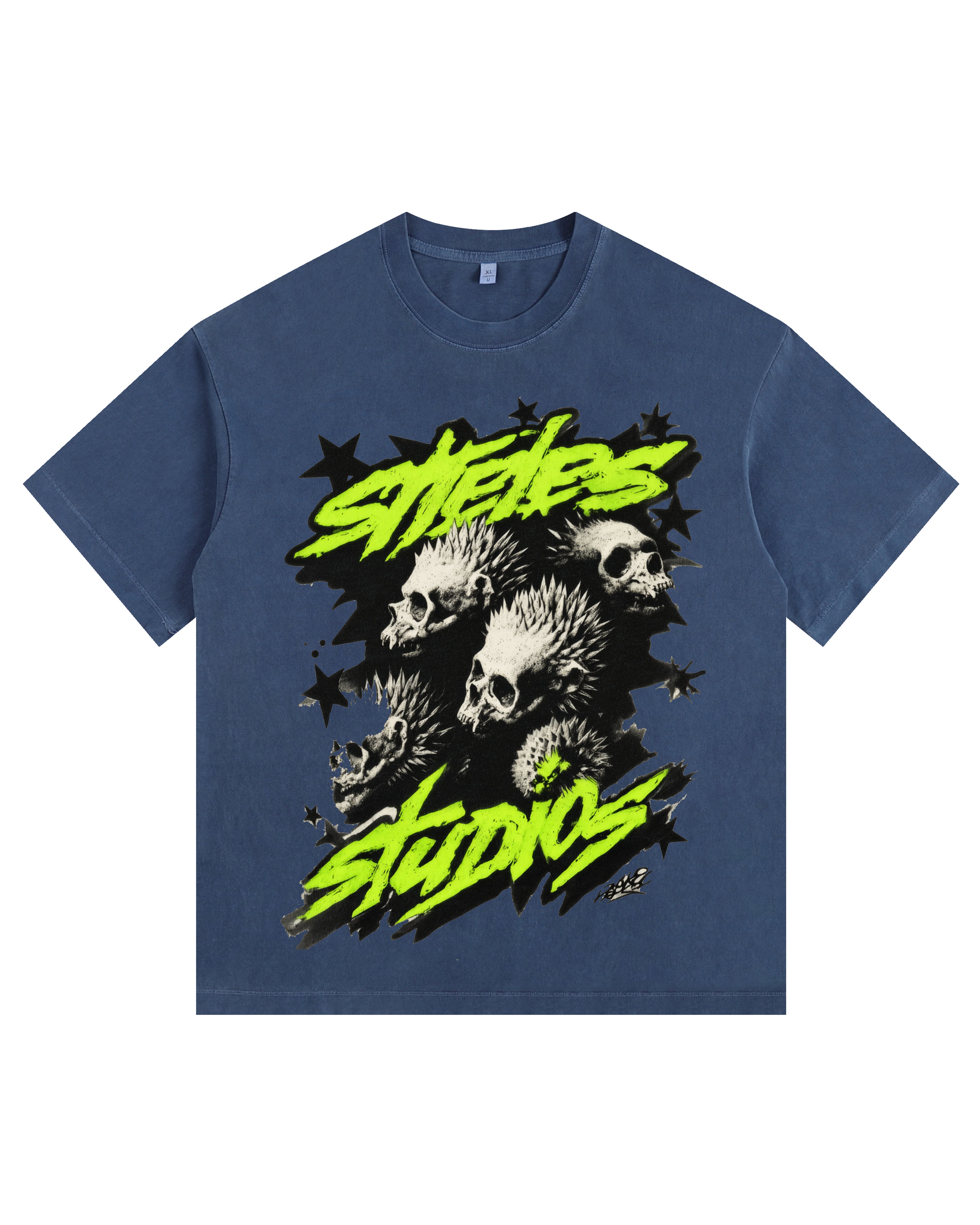 Troublemaker Vintage-Washed Oversized T-shirt