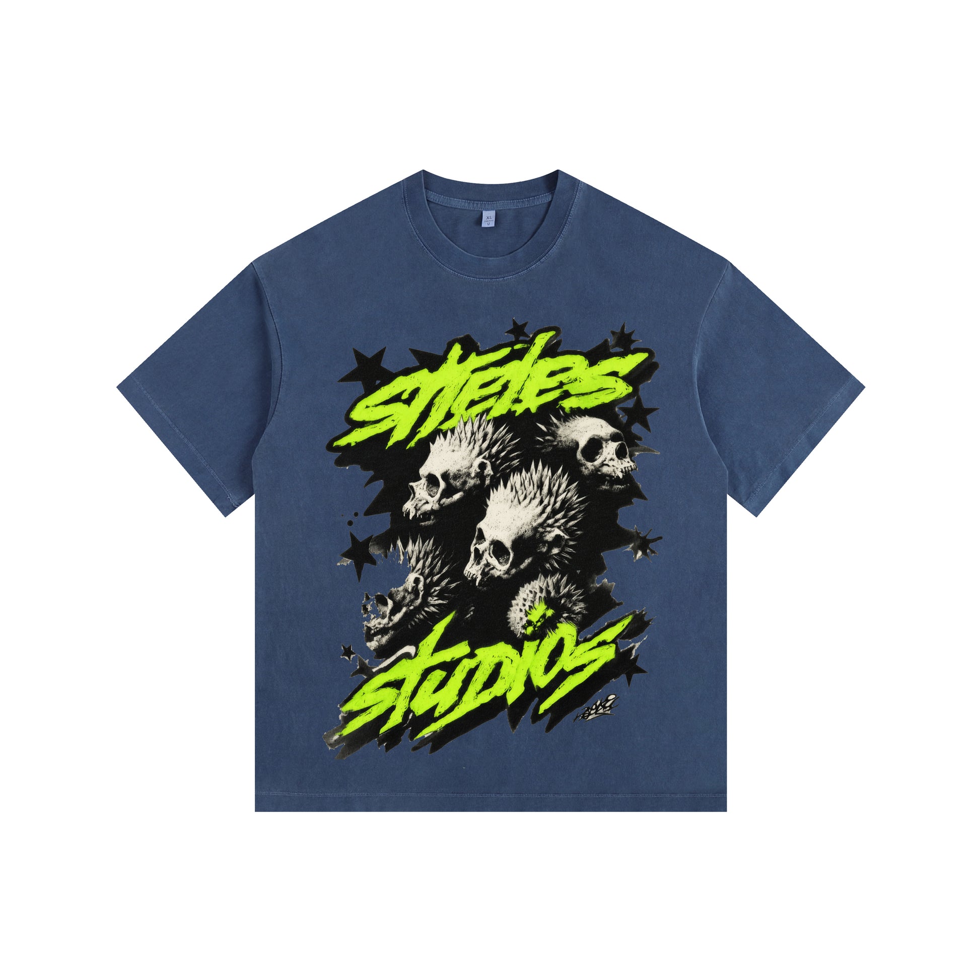Troublemaker Vintage-Washed Oversized T-shirt