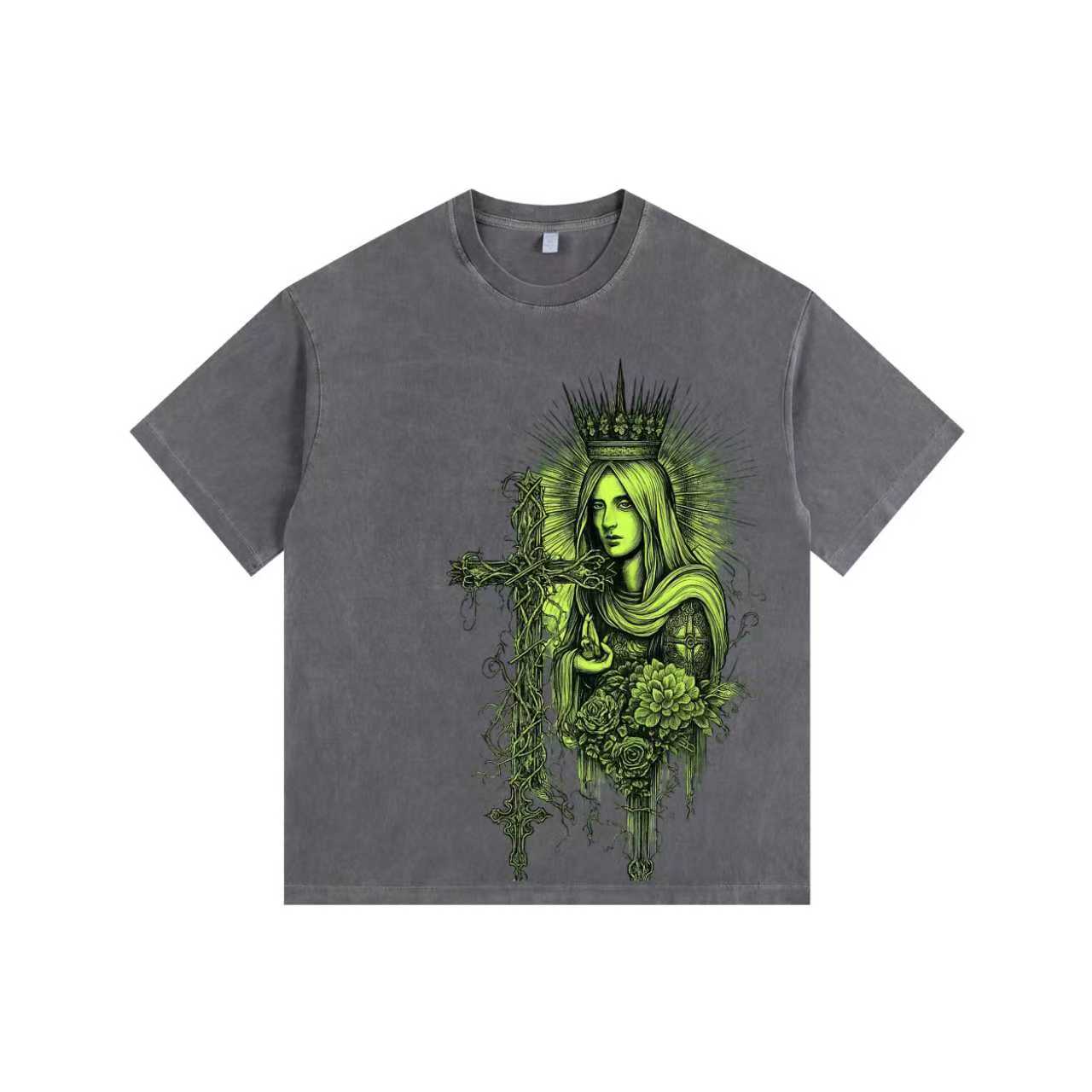 Thorn Emperor Vintage-washed oversized T-shirt