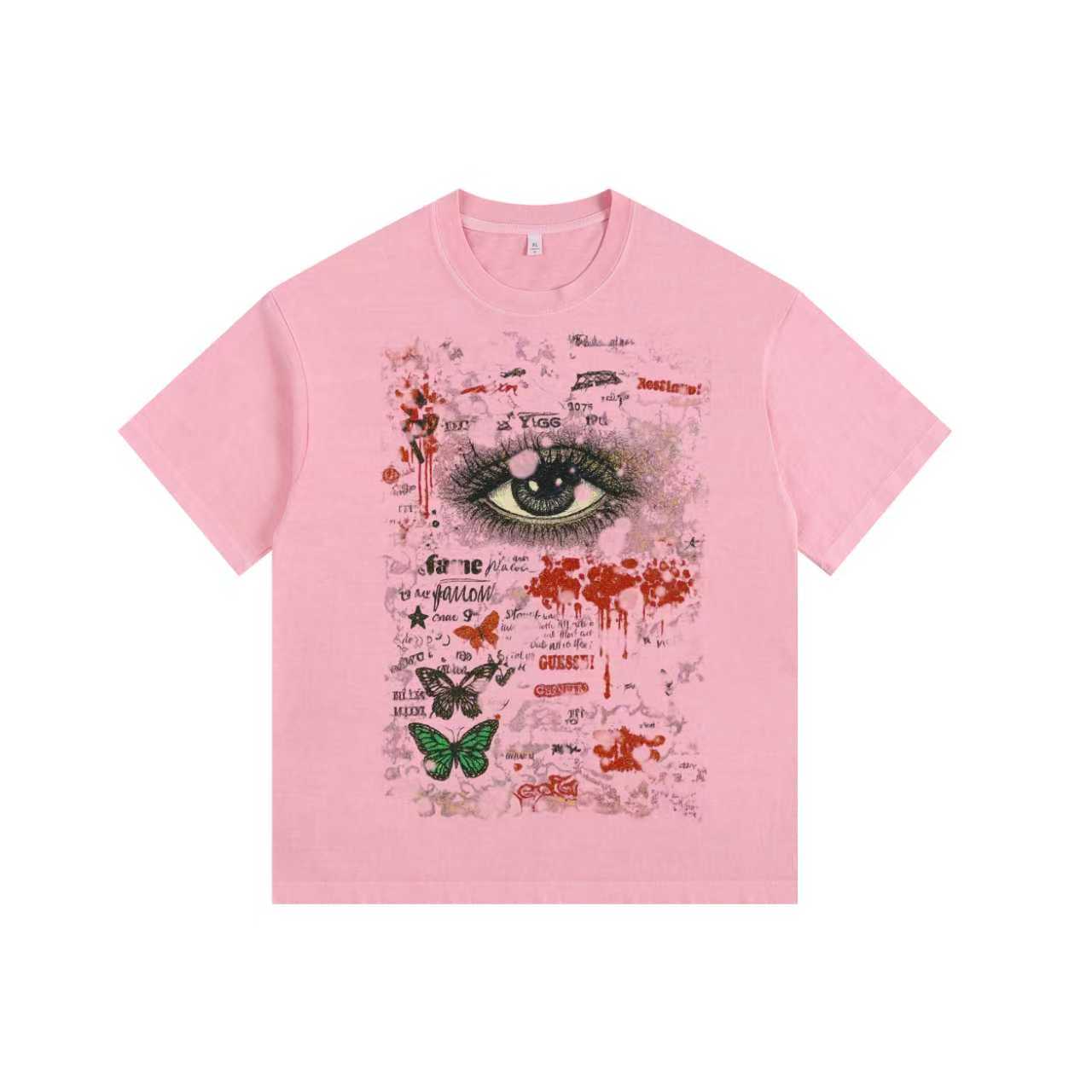 Street Gaze Vintage-washed oversized T-shirt