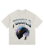 Abyssal Troll Vintage-washed oversized T-shirt