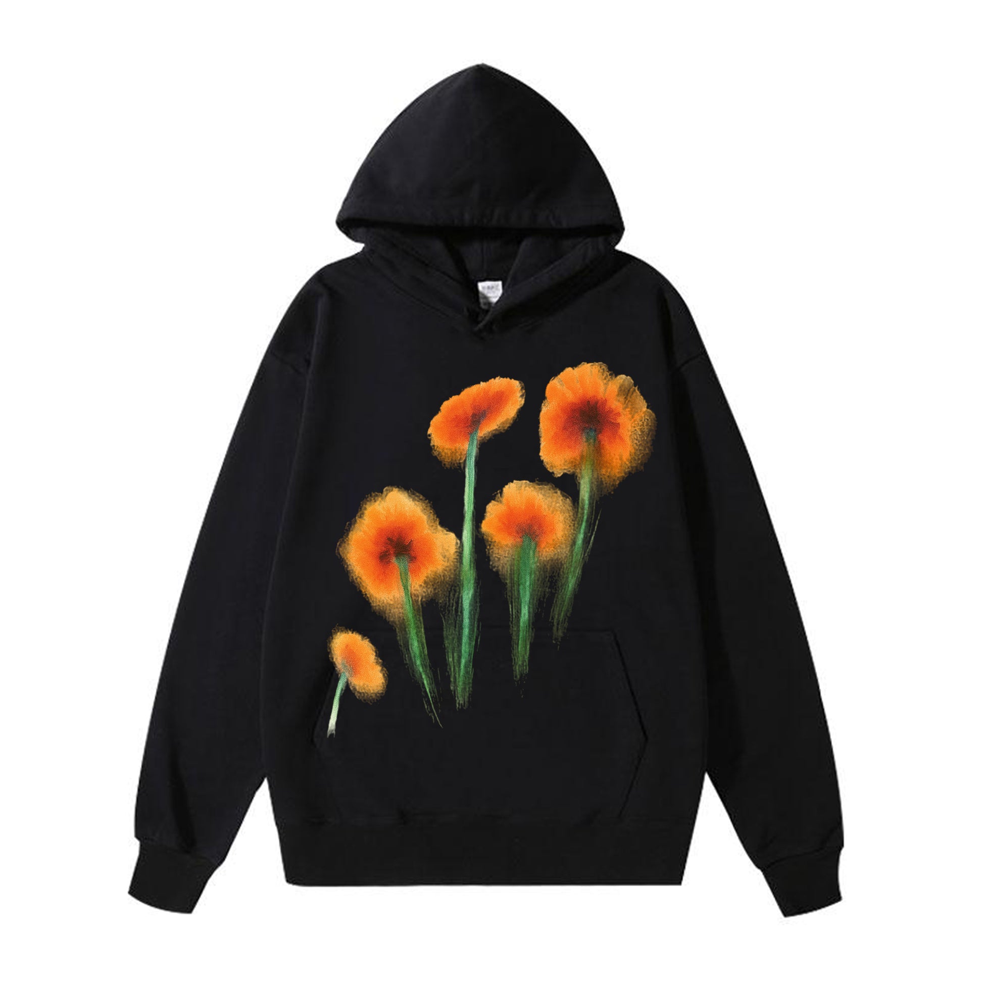 Art Bloom Vintage-Washed  Hoodie