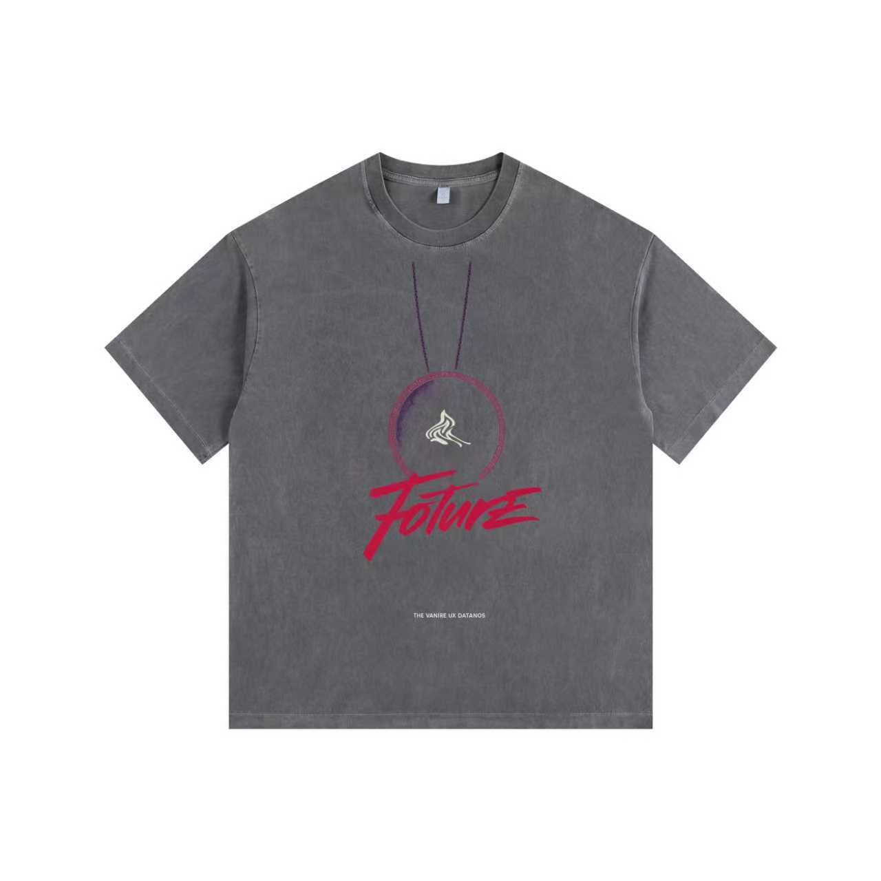 Technology Vintage-washed oversized T-shirt
