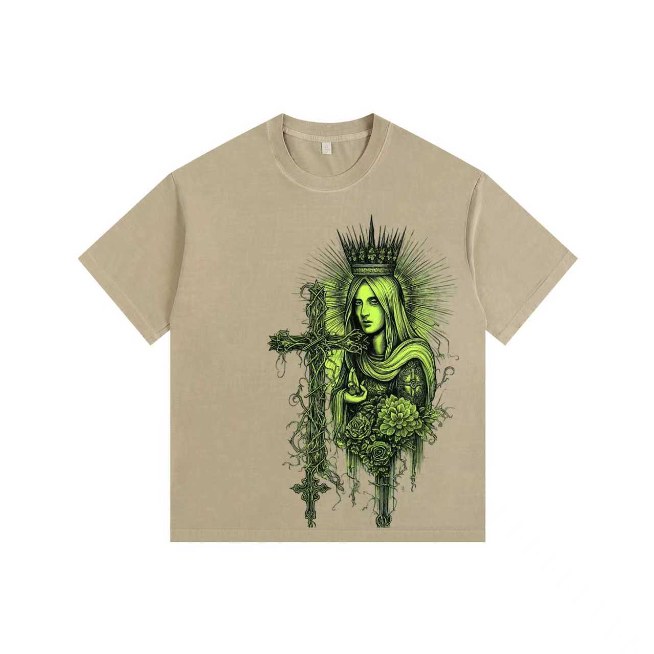 Thorn Emperor Vintage-washed oversized T-shirt