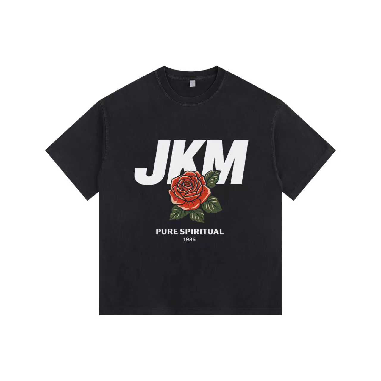 JKM Rose Vintage-washed oversized T-shirt