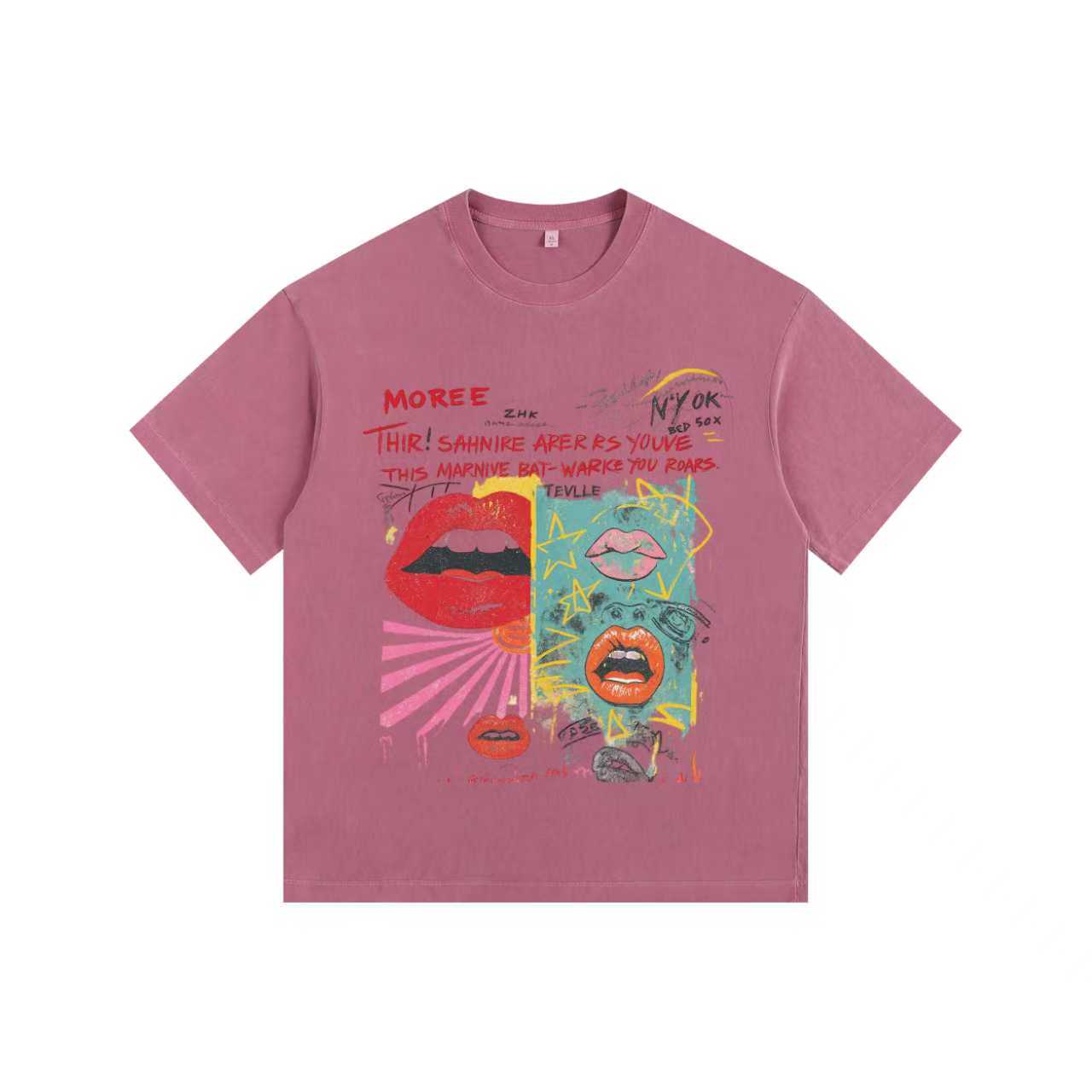 Street-Inspired Elements Vintage-washed oversized T-shirt