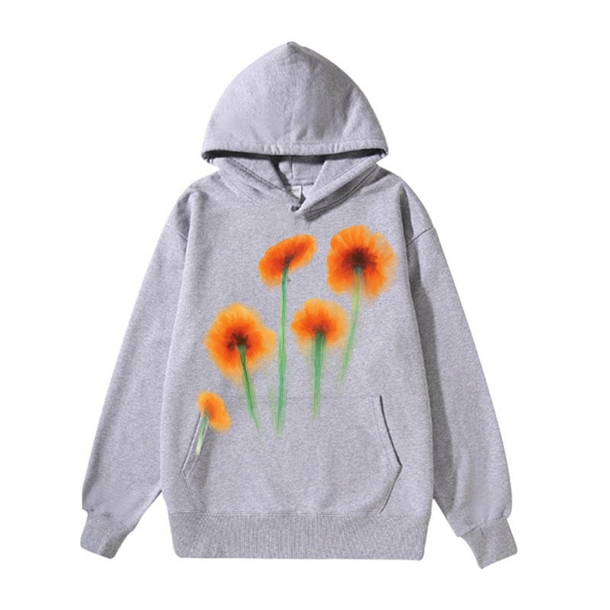 Art Bloom Vintage-Washed  Hoodie
