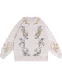 Tracery Vintage-Washed Oversized Sweatshirt – [The Recounted Cloth]