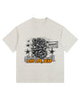 Metal Storm Vintage-washed oversized T-shirt