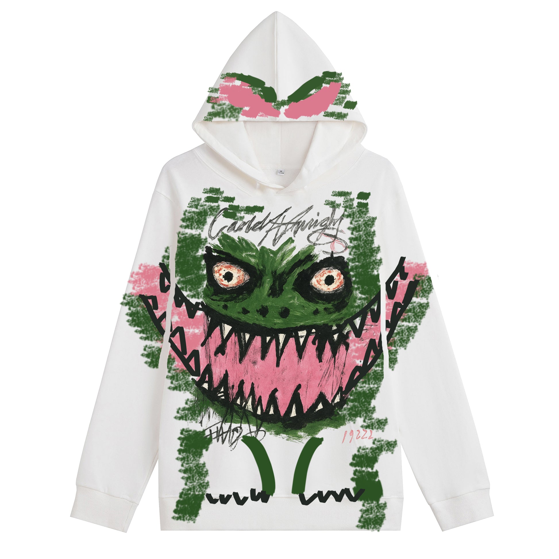 Ribbit & Fang  Vintage-Washed  Hoodie - [The Recounted Cloth]